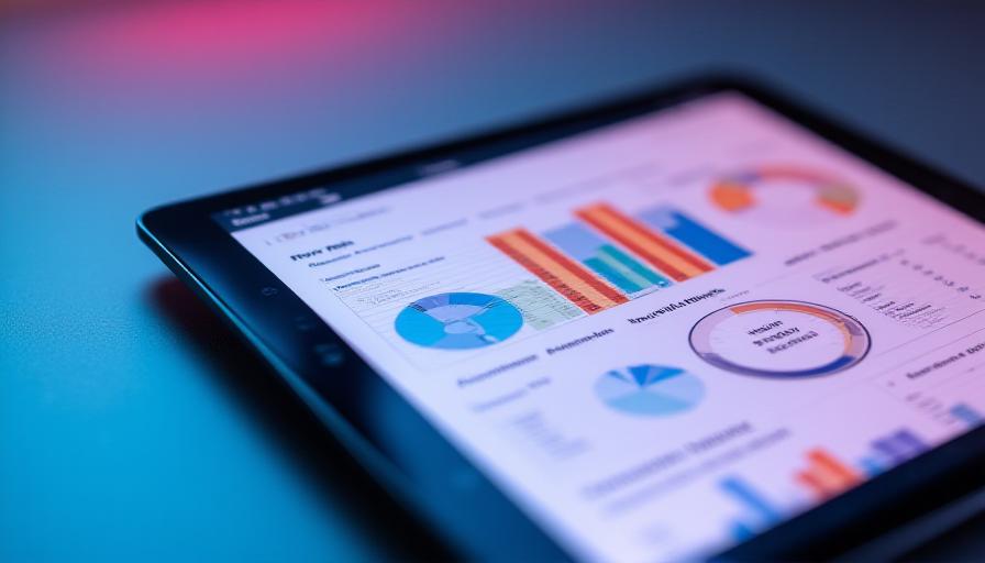 A clean dashboard showing different customer segments and engagement metrics